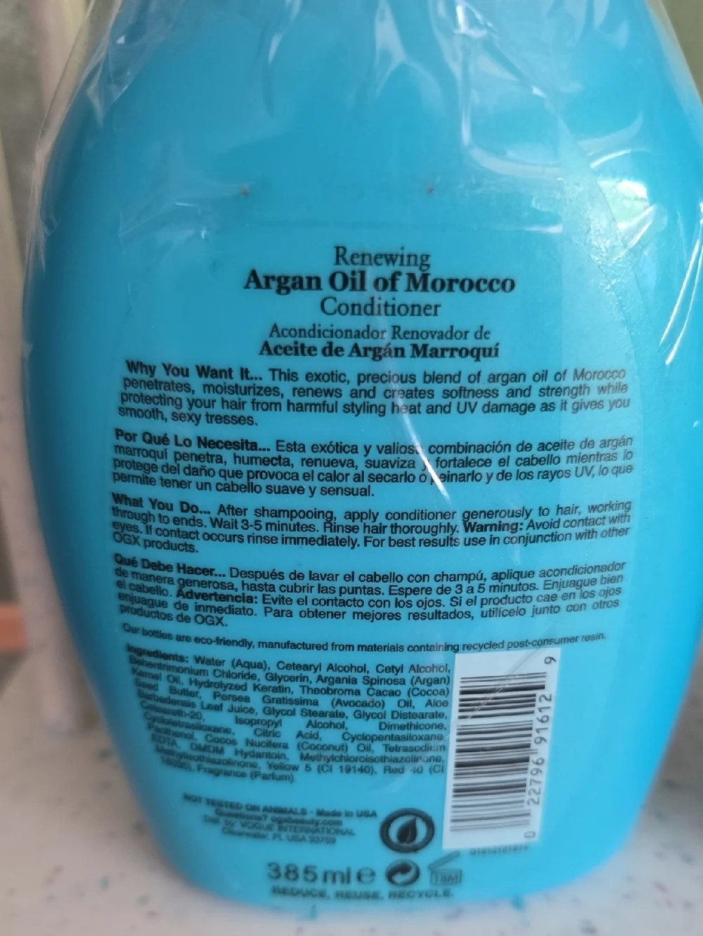 2 OGX Renewing Argan Oil of Morocco Conditioner -13 FL Oz Each